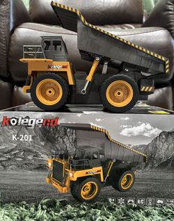 Heavy Duty Dump Truck Remote Control Toy