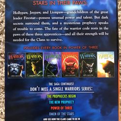 Warriors: Power of Three & Omen of the Stars Series by Erin Hunter