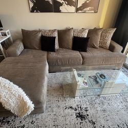 Grey Sectional Couch 