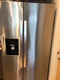 Whirlpool Side By Side Refrigerator