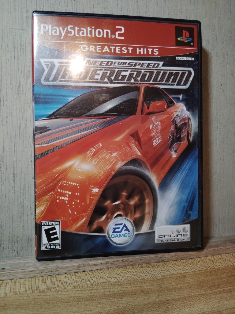 PS2 Need For Speed UNDERGROUND 🏎️