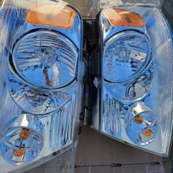04-08 Ford F150 06-08 Lincoln Mark Lt Headlights Luces Micas Calaveras Faros Faroles