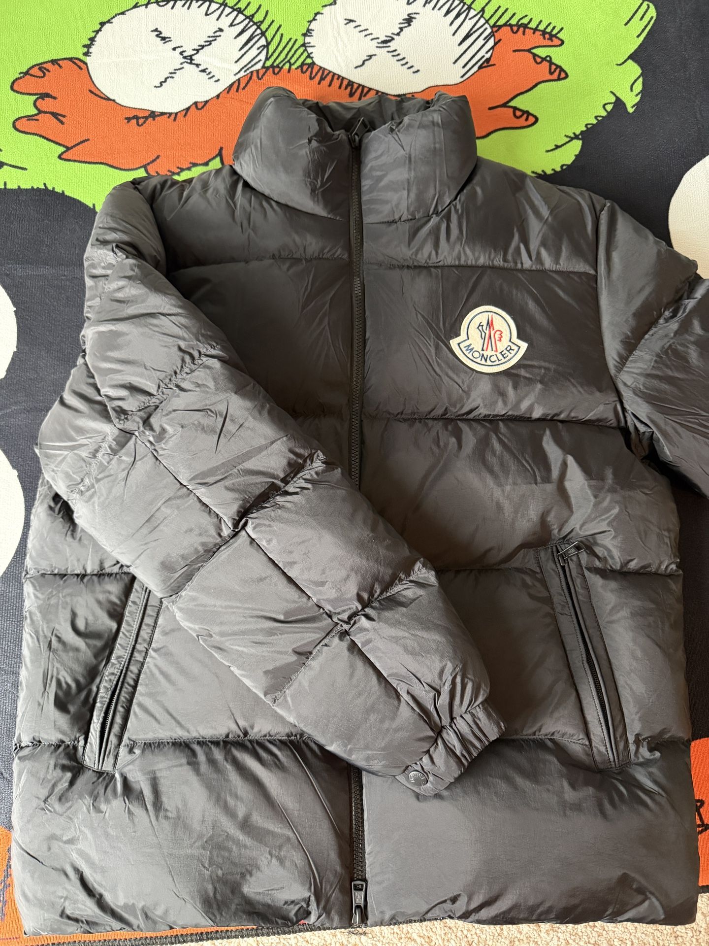 Black Moncler Coat Size 4