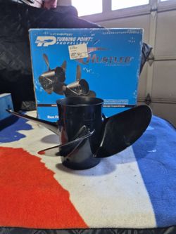 Turning Point (contact info removed)0 Aluminum Propeller Housing 14.5  x 17 4-Blade Hustler RH