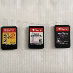 Nintendo switch games 40 each