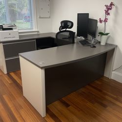U Shape Executive Desk