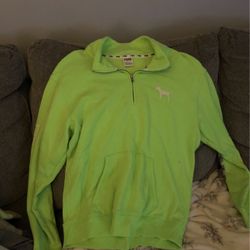 VS pink zip up jacket