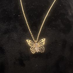 Kate Spade Butterfly Necklace 