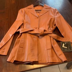 Leather Jacket Honey Color 
