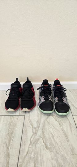 Boys' Shoes: Jordan (6.5Y) & Nike(8Y). Both For $15.