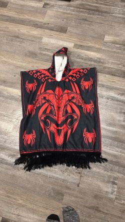 Spiderman And Avengers Poncho