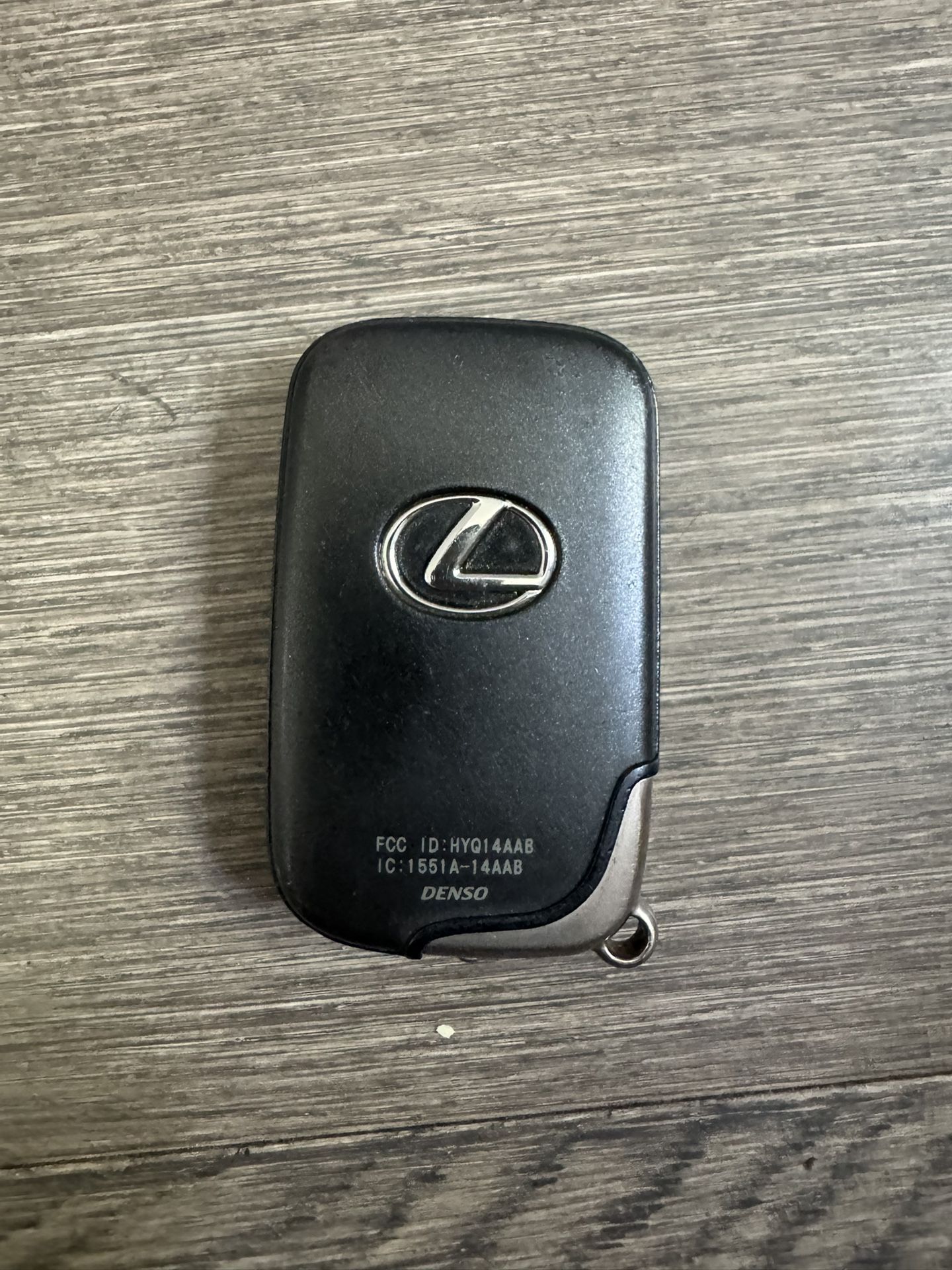 Key Fob OEM Lexus Part Number 1551A-14AAB