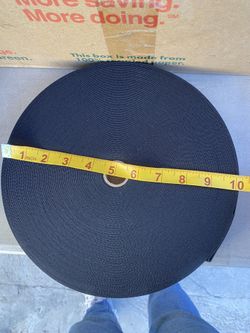 Sewing Black Elastic 1 1/8