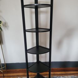 Black Corner Shelf