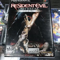 Resident Evil Outbreak 2 Ps2 $95 Gamehogs 11am-7pm