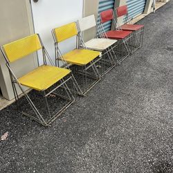 Vintage Nuova X-line Chairs 