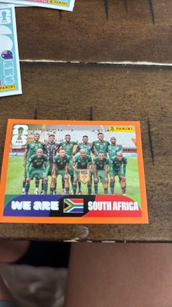 South Africa team orange crome