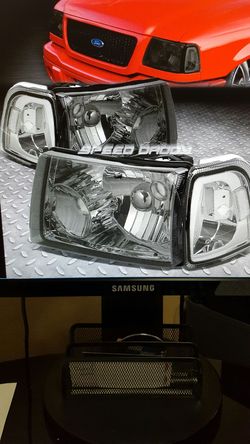 01-11 Ford Ranger smoked headlights
