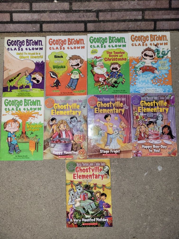 George Brown And Ghostville Elementary Chapter Books