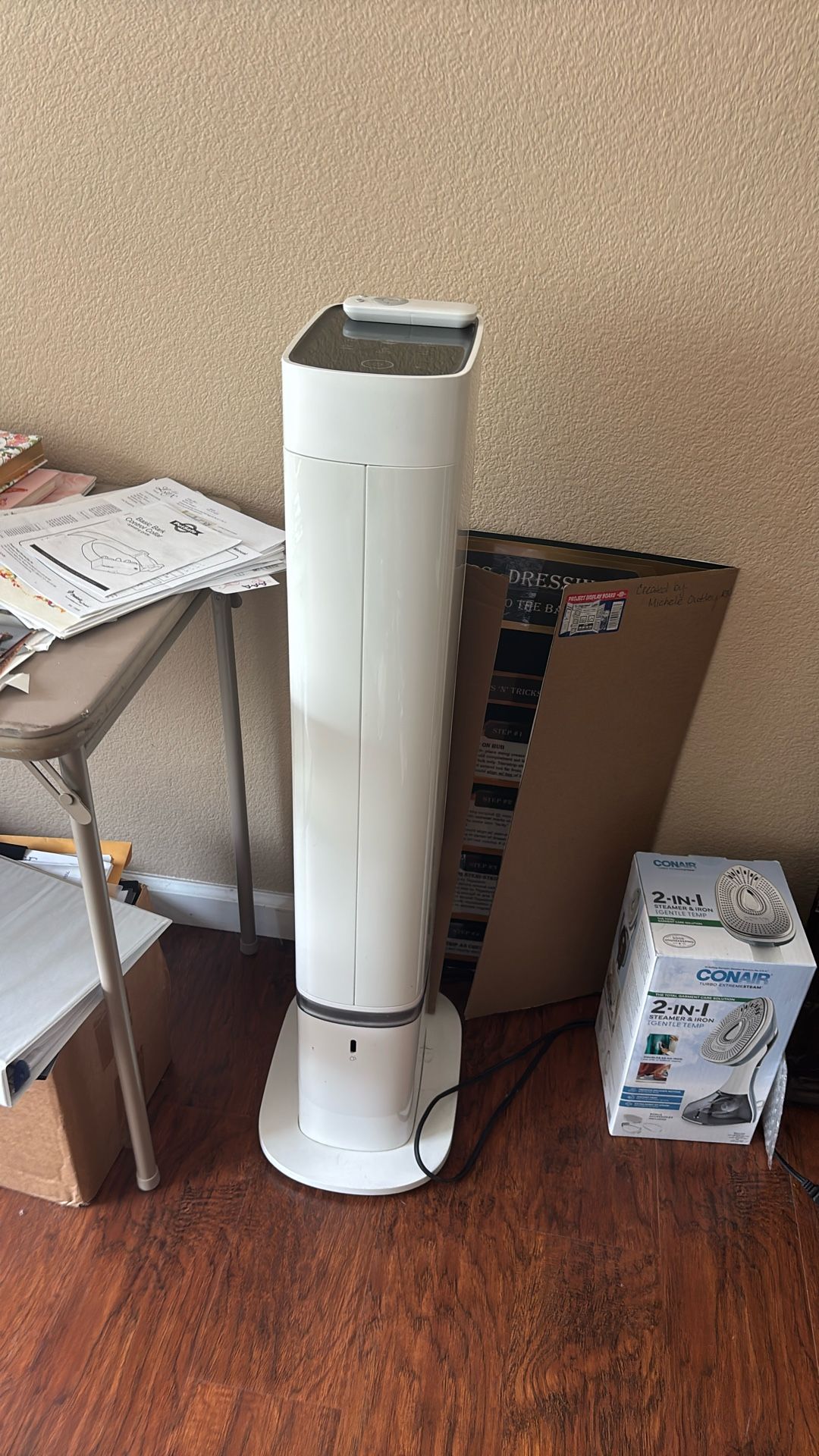  Fan  & Heater & Humidifier !! All In One Oscillating!!