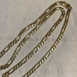 14K Gold Figaro Chain