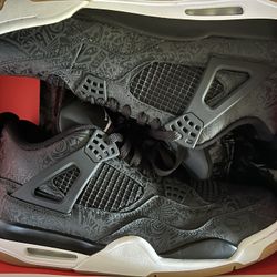 Jordan 4 Black Laser Size 12 New