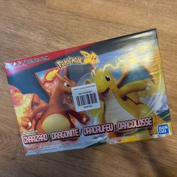 NEW Charizard & Dragonite Pokemon Spirits Model Kit Bandai Hobby