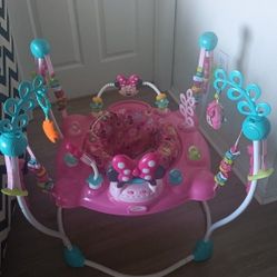 Minnie Mouse Baby Bouncer Bright Stars
