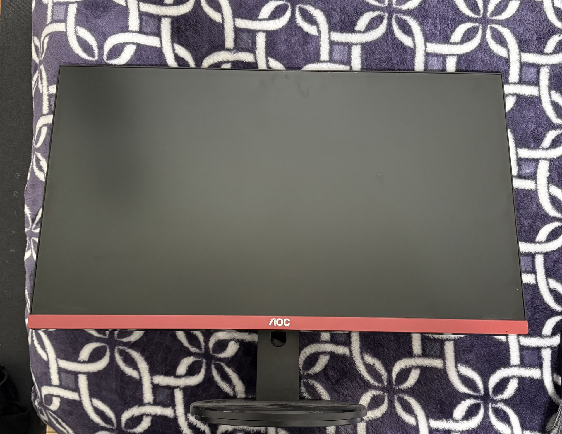 AOC G2590FX 25" Frameles Gaming Monitor, FHD 1920x1080, 1ms, 144Hz, G-SYNC Compatible+AdaptiveSync, 96% sRGB, DisplayPort/HDMI/VGA, VESA, 25 inch, Bla