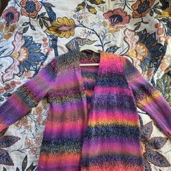 Multicolor Sweater Plus Size