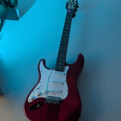 Left Handed Electric Guitar