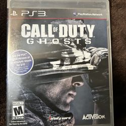 Call Of Duty: Ghosts for PlayStation 3