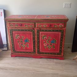 Hand Painted Dresser