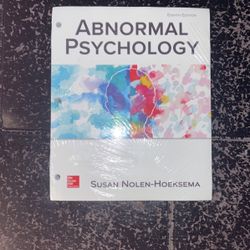 Abnormal psychology Eight Edition