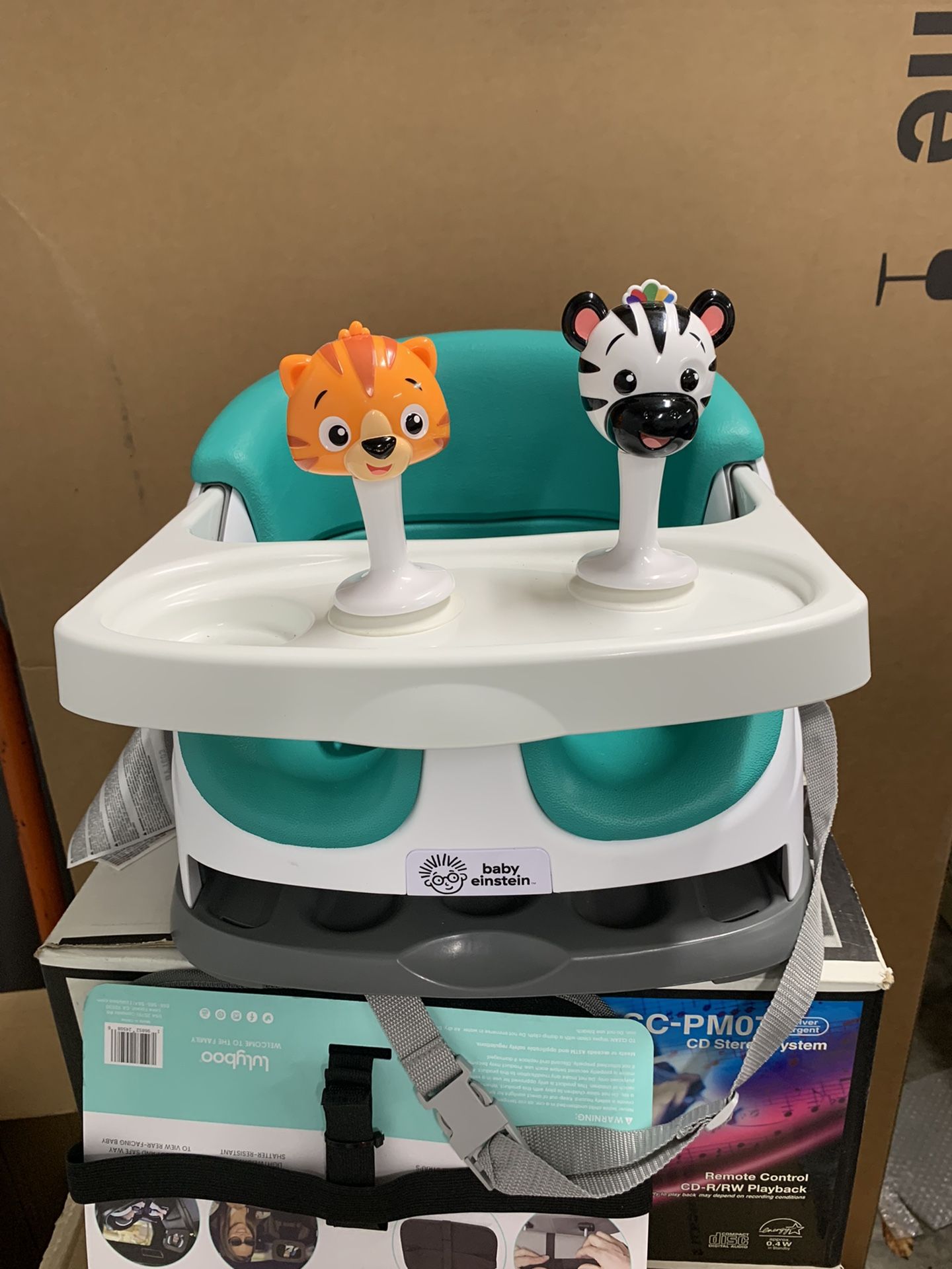 Baby Einstein Booster and Floor Seat