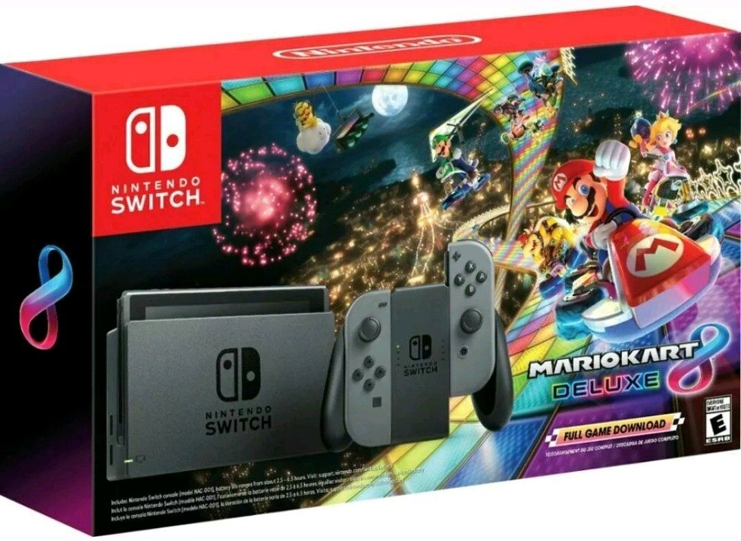 Nintendo Switch Mario Kart 8 Bundle!