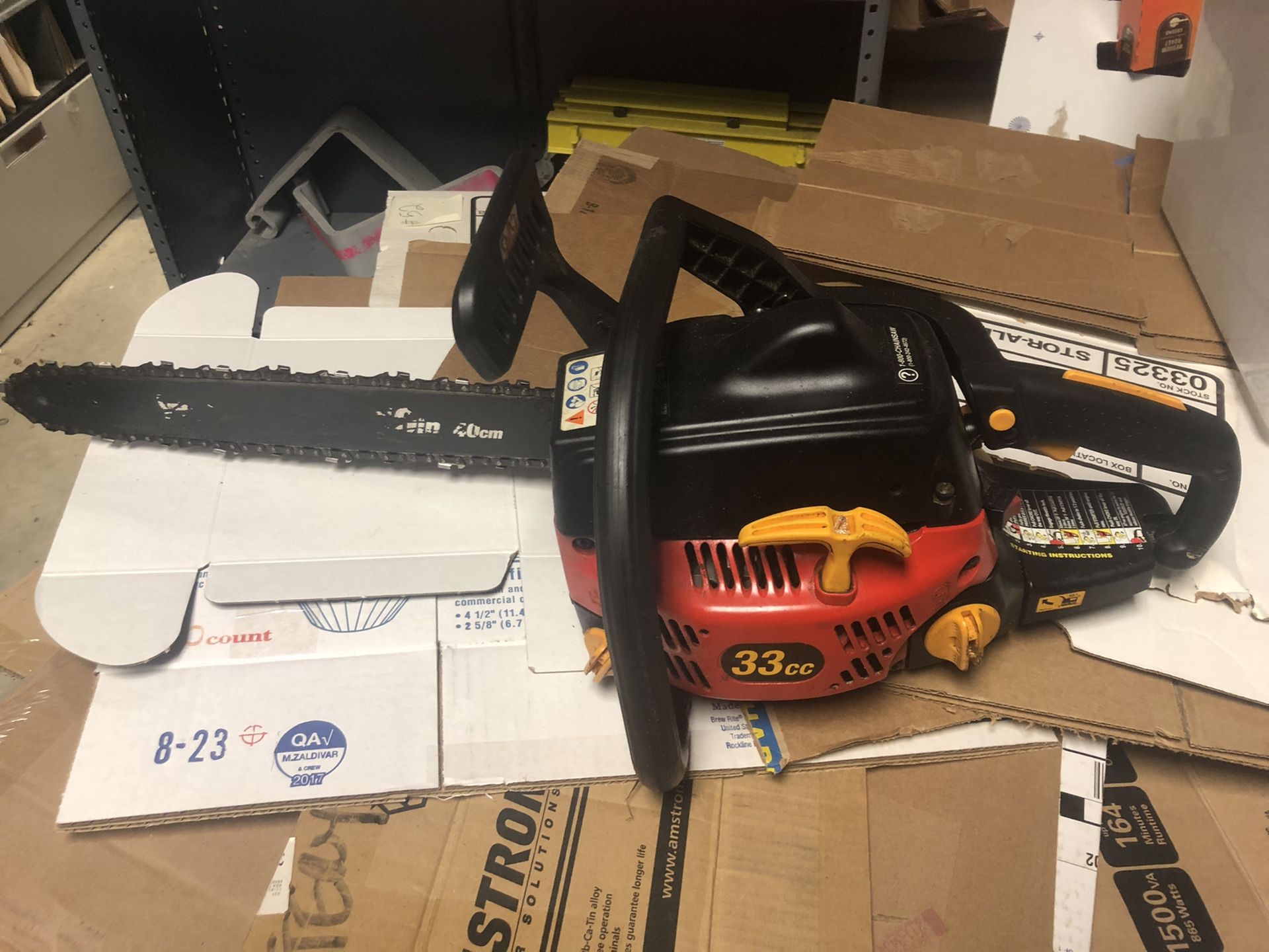 Homelite 16” chainsaw 33cc for Sale in Miami, FL OfferUp