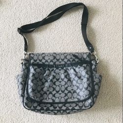 Real Coach Diaper Bag
