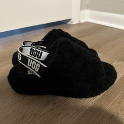 Black Ugg slippers  - 8W