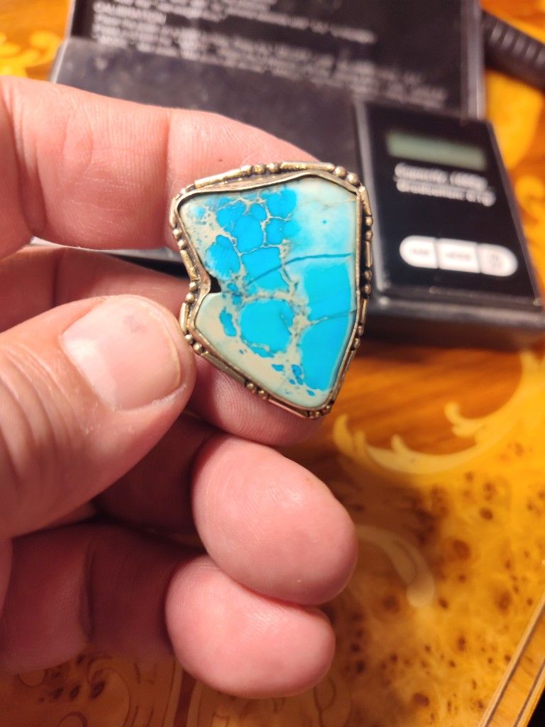 Arizona Shaped Turquoise Ring