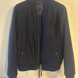 Tommy Hilfiger navy blue bomber jacket