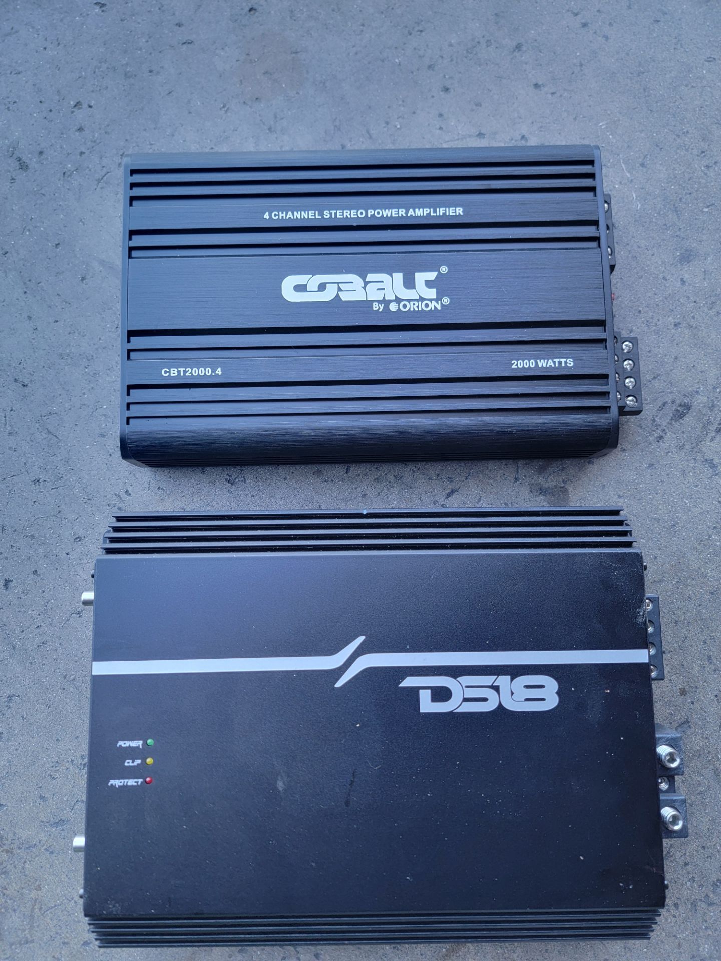BASS AND 4 CHANNEL AMP