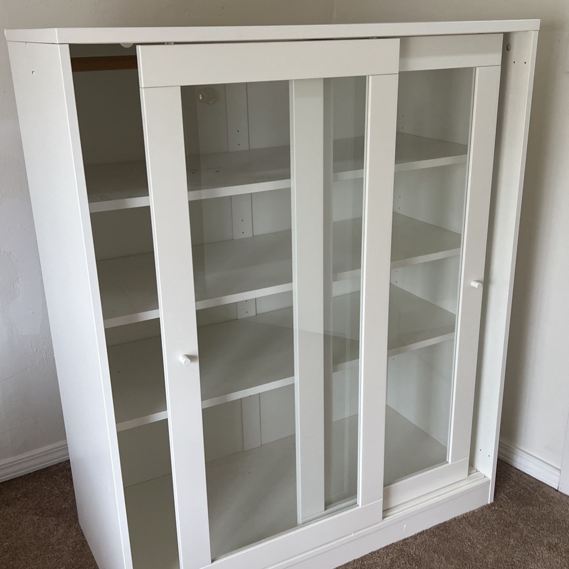 IKEA Syvde Glass Cabinet for Sale in Seattle, WA - OfferUp