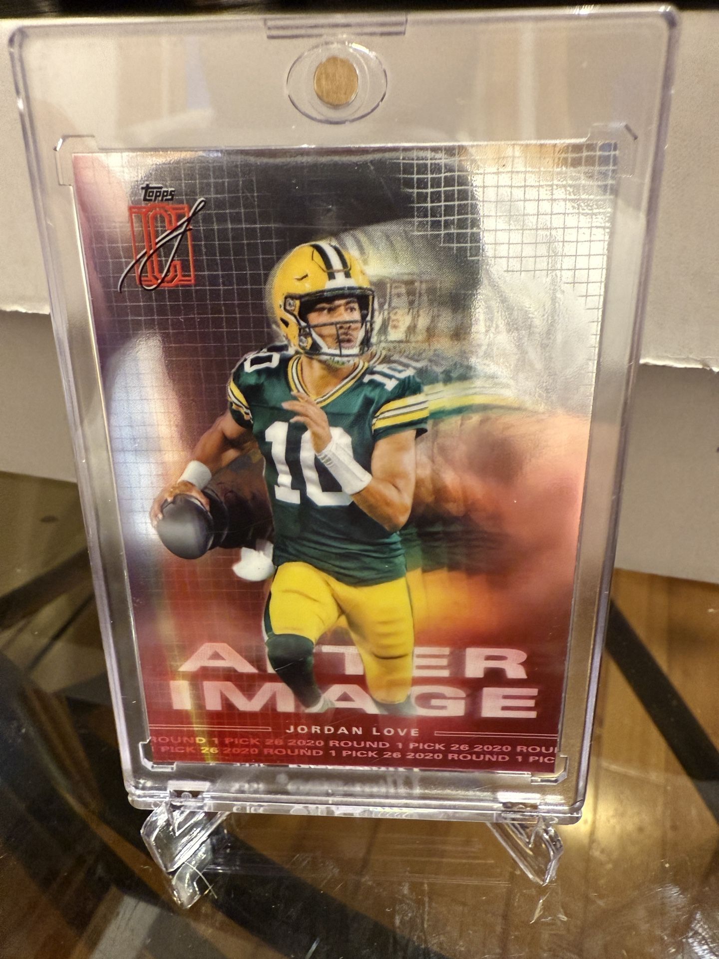 2025 Topps Signature Jordan Love After Image