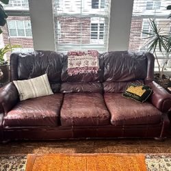 FREE Henredon Leather Couch