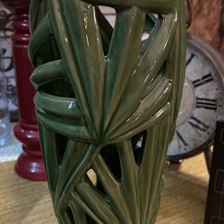 Large Green Cosmopolitan, Unique Vase