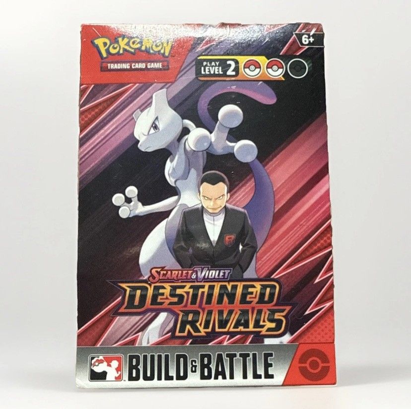 Pokemon Destined Rivals Build & Battle Box Sealed