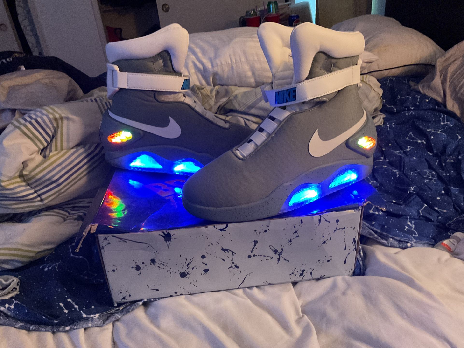 Officially Licensed Nike Back To The Future Sneakers Size 11