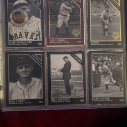 Classic Baseball Cards 