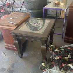 Cherry Wood End Table